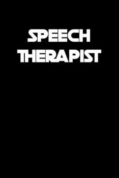 SPEECH  THERAPIST: 6x9 college ruled notebook perfect christmas gift for under 10 dollars