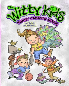 Paperback The Witty Kids: Funny Cartoon Strips Book