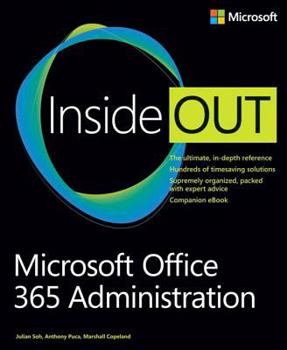 Paperback Microsoft Office 365 Administration Inside Out Book