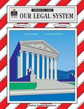 Paperback Our Legal System Thematic Unit Book