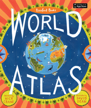 Hardcover Barefoot Books World Atlas Book