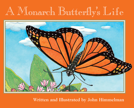 Paperback A Monarch Butterfly's Life (Nature Upclose) Book