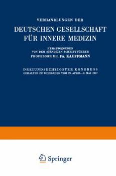 Paperback Dreiundsechzigster Kongress: Gehalten Zu Wiesbaden Vom 29. April-2. Mai 1957 [German] Book