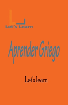Paperback Let's Learn Aprenda Griego [Spanish] Book