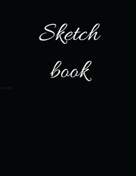 Paperback Sketch Book, Personalized Sketchbook (8.5"x11") 120 pages for Sketching, Drawing or Doodling Book