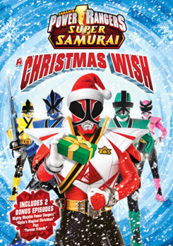DVD Power Rangers Super Samurai: A Christmas Wish Book