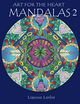Paperback Art For The Heart: Mandalas 2 Book