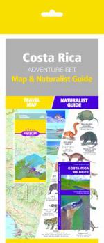 Pamphlet Costa Rica Adventure Set: Map & Naturalist Guide [With Charts] Book