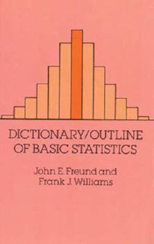 Paperback Dictionary/Outline of Basic Statistics Book