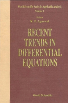 Hardcover Recent Trends in Differential Equations Book