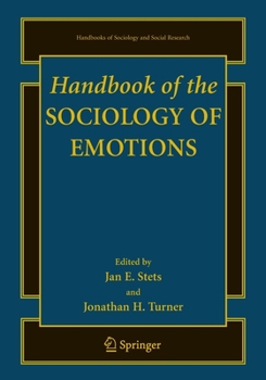 Paperback Handbook of the Sociology of Emotions Book