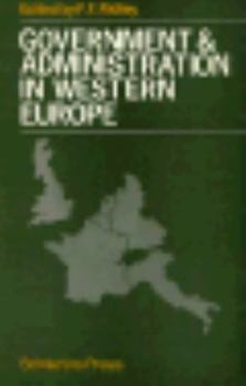 Hardcover Government and Administration in Western Europe Book
