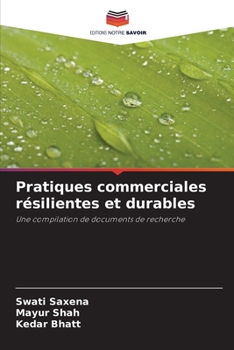 Paperback Pratiques commerciales résilientes et durables [French] Book