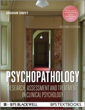 Paperback Psychopathology: Research, Assessment and Treatment in Clinical Psychology Book