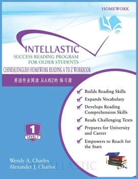 Paperback Intellastic Chinese/English Homework Reading A to Z Workbook Book