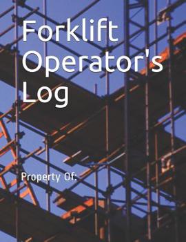 Paperback Forklift Operator's Log Book