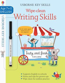 Paperback Wipe-Clean Writing Skills 7-8 - Wipe-Clean Key Skills Book
