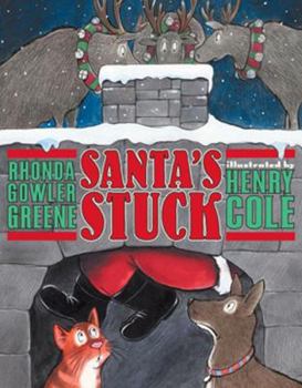 Hardcover Santa's Stuck Book