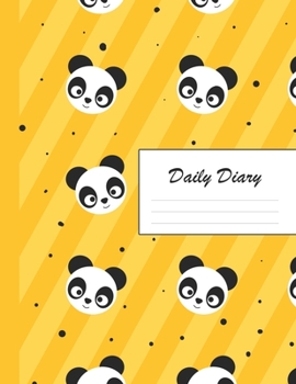Daily Diary: Blank 2020 Journal Entry Writing Paper for Each Day of the Year | Chinese Black & White Giant Panda | January 20 - December 20 | 366 ... Your Life, Set Goals & Get Things Done