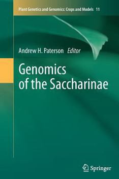 Paperback Genomics of the Saccharinae Book
