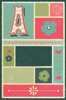 A: Monogrammed Anxiety Journal - Self Exploration Action Plan - Mood Tracker for Women