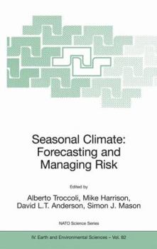 Paperback Seasonal Climate: Forecasting and Managing Risk Book