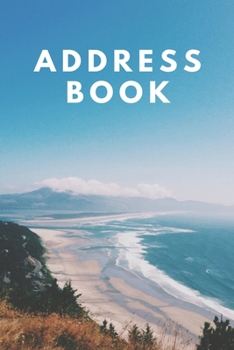 Paperback Beach Address Book Organizer Small: Beach Lover Address Book Small Easy Reference For Contacts, Addresses, Phone Numbers & Emails. For Easy Organizati Book