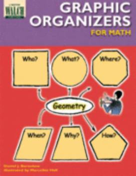 Paperback Graphic organizers for math classes Book