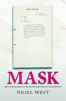 Paperback Mask: Mi5's Penetration of the Communist Party of Great Britain Book