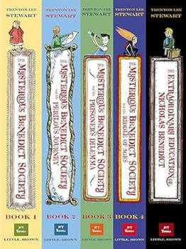 The Mysterious Benedict Society Paperback Boxed Set – Complete Series by Trenton Lee Stewart