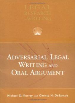 Paperback Adversarial Legal Writing and Oral Argument Book