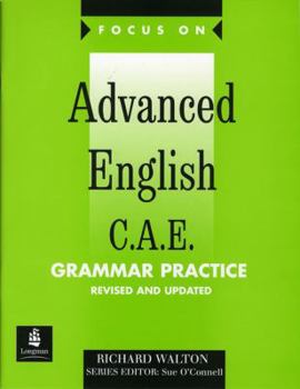 Paperback Focus on Advanced English Cae Grammar Practice Book (+Key) Book