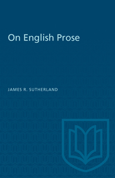 Paperback On English Prose Book