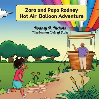 Paperback Zara & Papa Rodney Hot Air Balloon Adventure Book