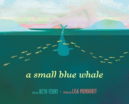 Hardcover A Small Blue Whale Book