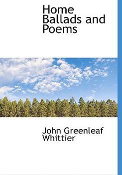 Hardcover Home Ballads and Poems Book