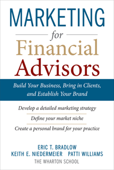 Paperback Marketing for Financial Advisors (Pb) Book