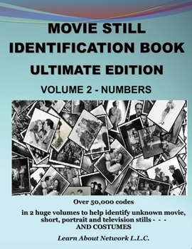 Paperback Movie Still Identification Book - Volume 2 - Numbers Book