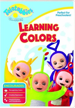 DVD Teletubbies Classics: Learning Colors Book