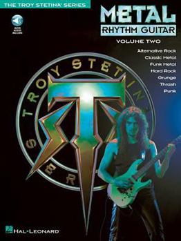 Paperback Metal Rhythm Guitar Vol. 2 Book/Online Audio Book