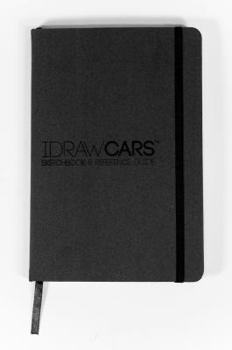 Kitchen IDRAW Cars Sketchbook and Reference Guide, Black Book