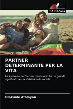 Paperback Partner Determinante Per La Vita [Italian] Book