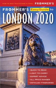Paperback Frommer's Easyguide to London 2020 Book