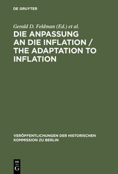 Hardcover Die Anpassung an Die Inflation / The Adaptation to Inflation [German] Book