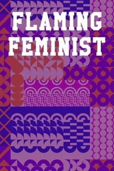 Flaming Feminist: Blank Ukelele Tab Notebook 6”x9” 120 Pages