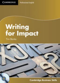 Writing for Impact Students Book with Audio CD - Book  of the Cambridge Business Skills