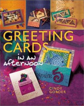 Paperback Greeting Cards in an Afternoon Book