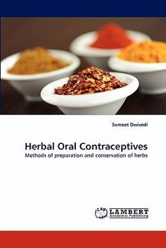 Paperback Herbal Oral Contraceptives Book