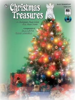 Paperback Christmas Treasures: 11 Christmas Piano Solos with Piano Duets (Primer), Book, CD & General MIDI Disk [With CD and MIDI Disk] Book