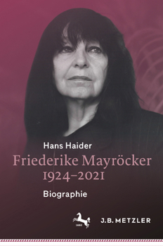Hardcover Friederike Mayröcker 1924-2021: Biographie [German] Book